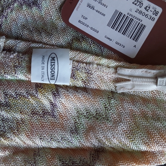 BNWT Missoni sleeveless top - Picture 6 of 9